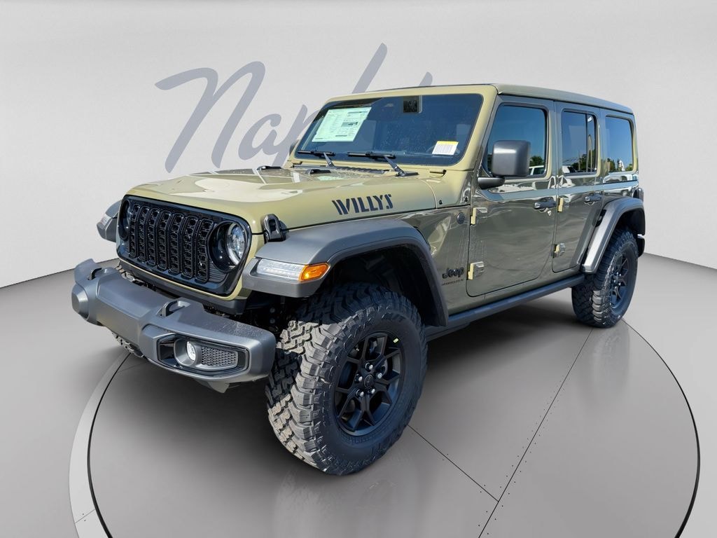 New 2026 Jeep Wrangler 4-DOOR WILLYS Sport Utility