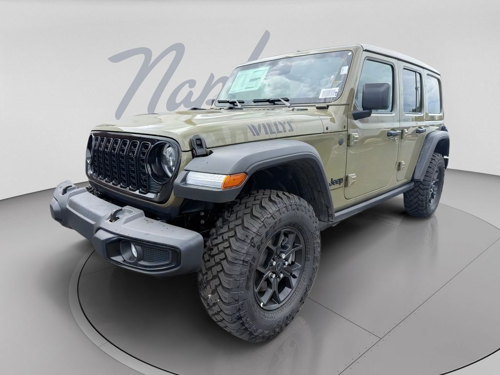 New 2026 Jeep Wrangler 4-DOOR WILLYS Sport Utility