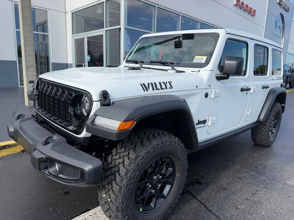 New 2026 Jeep Wrangler 4-DOOR WILLYS Sport Utility