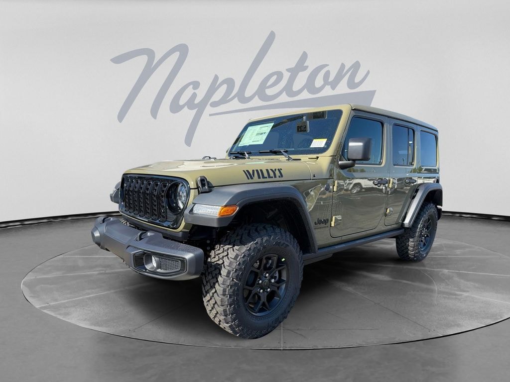 New 2026 Jeep Wrangler 4-DOOR WILLYS Sport Utility