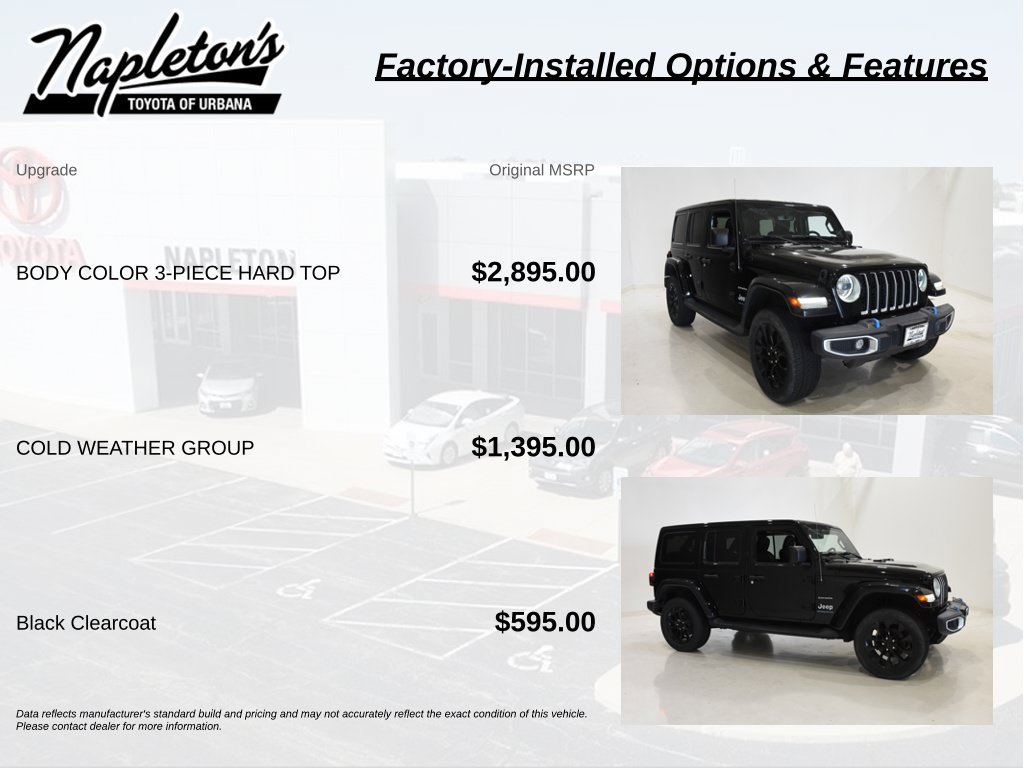 Used 2023 Jeep Wrangler Sahara 4xe Sport Utility