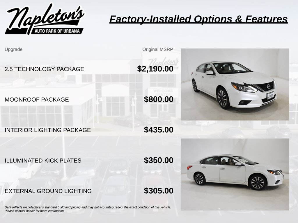 Used 2017 Nissan Altima 2.5 SL Sedan