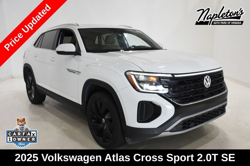 Used 2025 Volkswagen Atlas Cross Sport 2.0T SE w/Technology Sport Utility