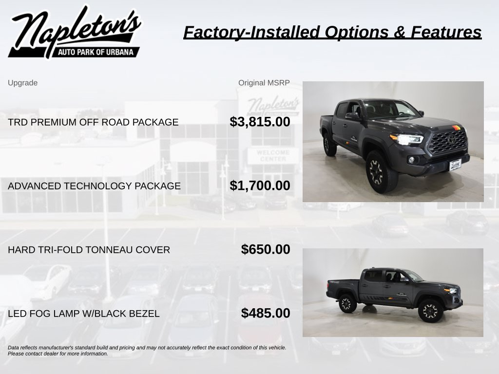 Used 2021 Toyota Tacoma TRD Off-Road Truck