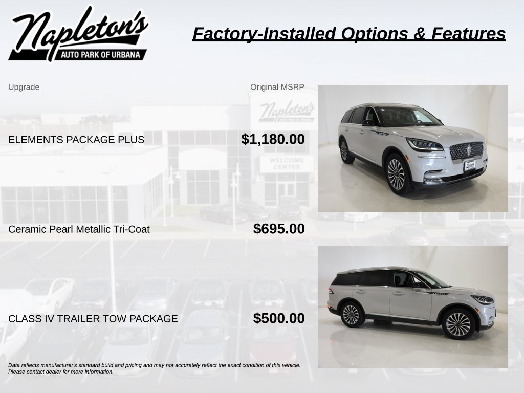 Used 2020 Lincoln Aviator Reserve Sport Utility