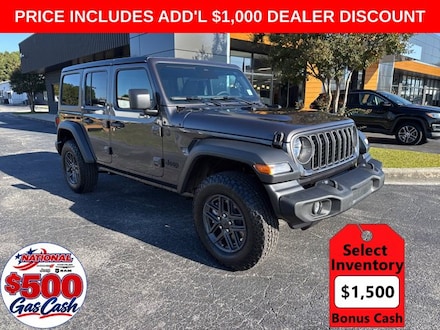 2026 Jeep Wrangler Sport S 4X4 SUV Jacksonville NC