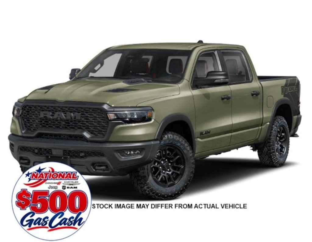New 2027 Ram 1500 Rebel 4X4 Crew Cab