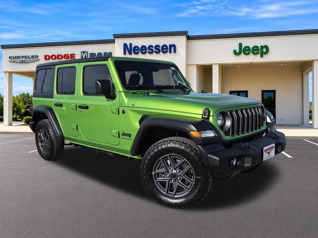 New 2026 Jeep Wrangler 4-DOOR SPORT S Sport Utility