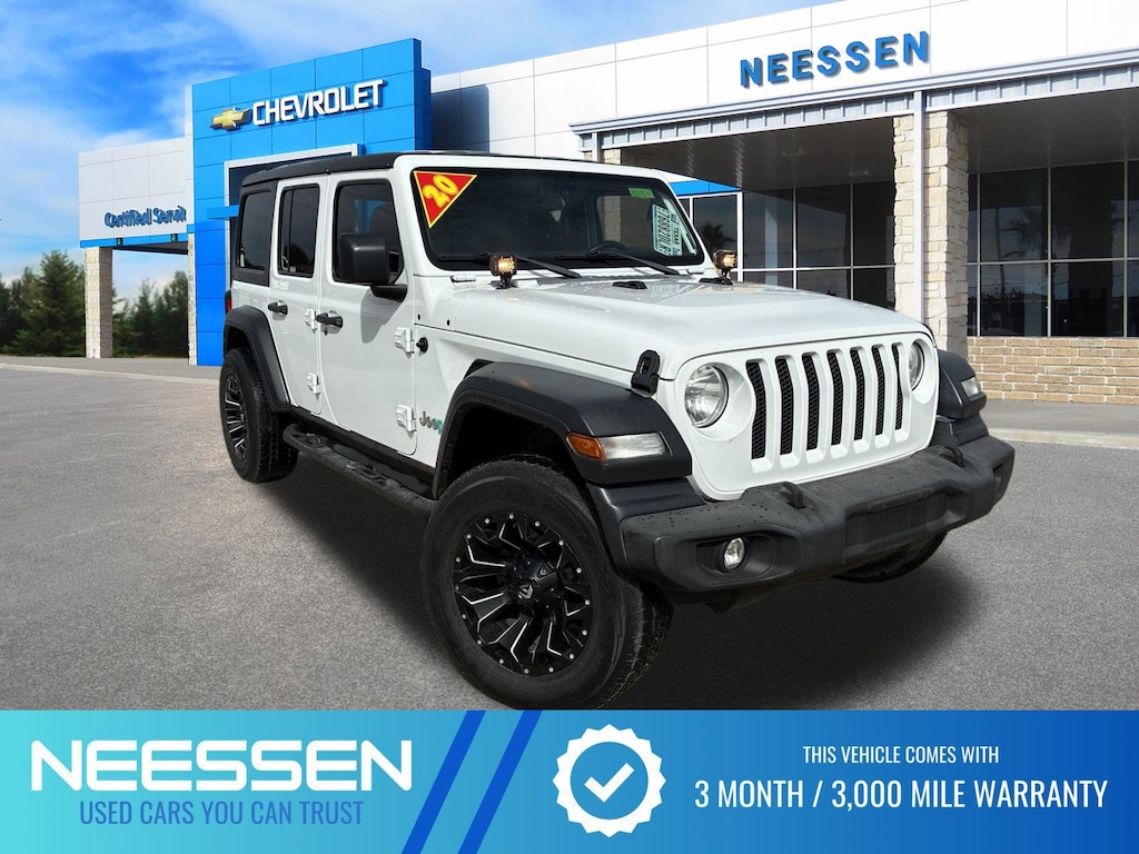 Used 2020 Jeep Wrangler Unlimited Sport S SUV