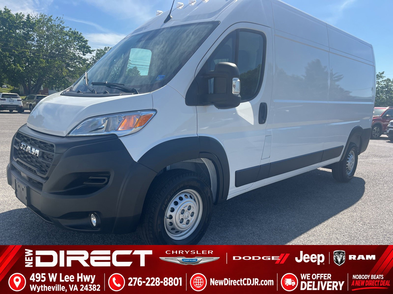 2026 RAM ProMaster Cargo Van Tradesman