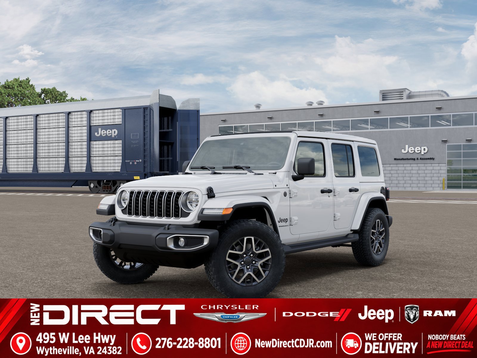New 2027 Jeep Wrangler 4-DOOR SAHARA Sport Utility
