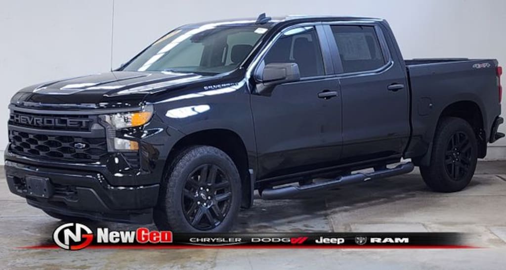 Used 2024 Chevrolet Silverado 1500 Custom Truck Crew Cab