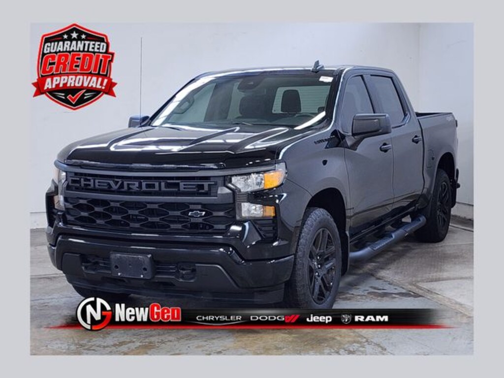 Used 2024 Chevrolet Silverado 1500 Custom Truck Crew Cab