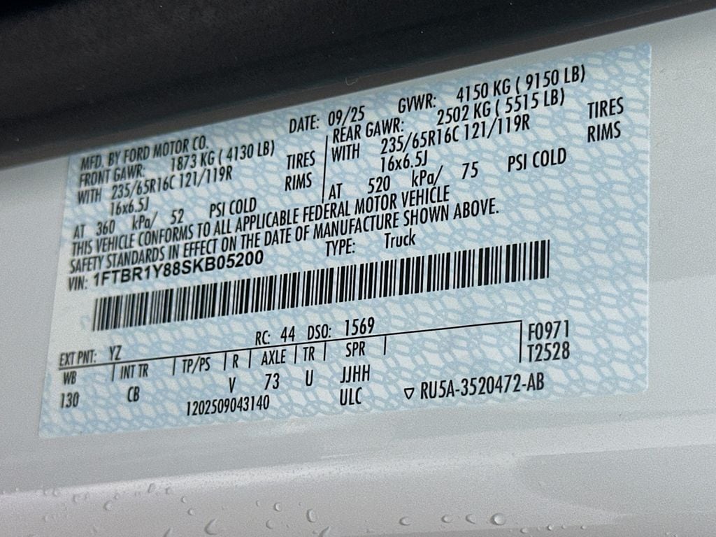 2025 Ford Transit Van Base - Photo 26