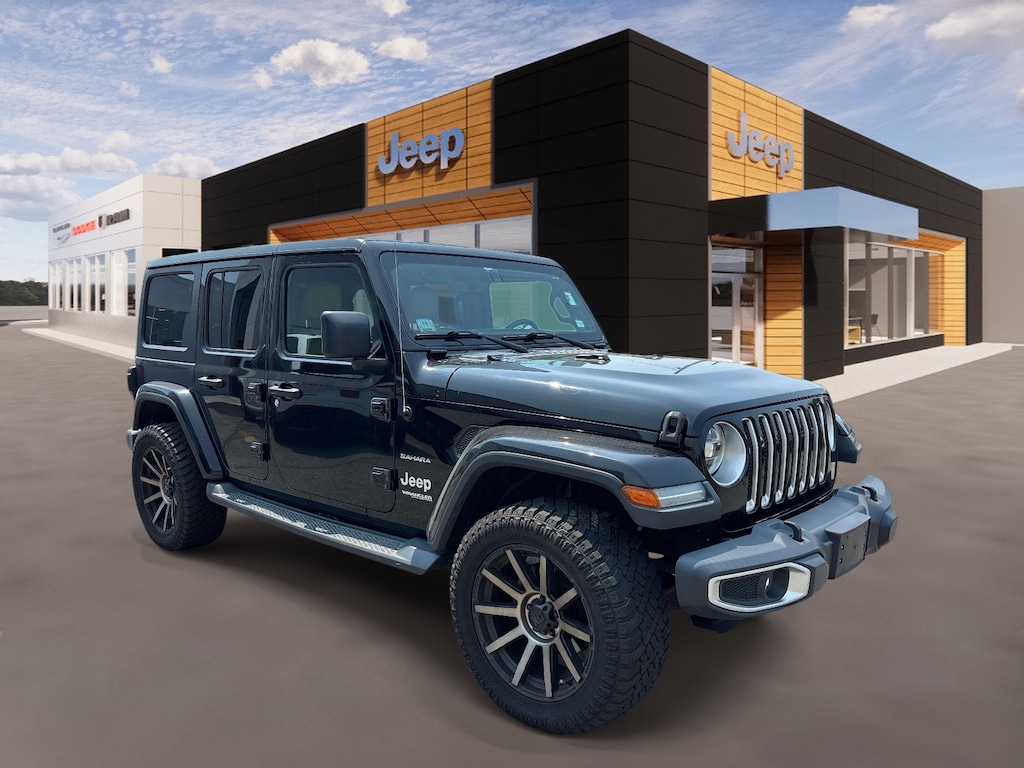 Certified 2018 Jeep Wrangler Unlimited Sahara Sport Utility