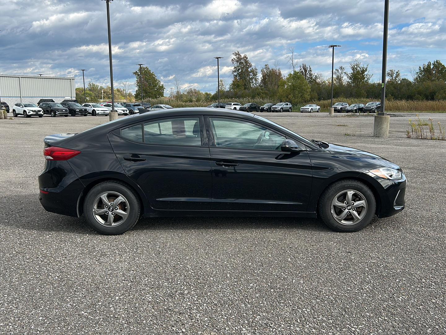 Used 2018 Hyundai Elantra Eco with VIN 5NPD94LA5JH360095 for sale in Grand Island, NY