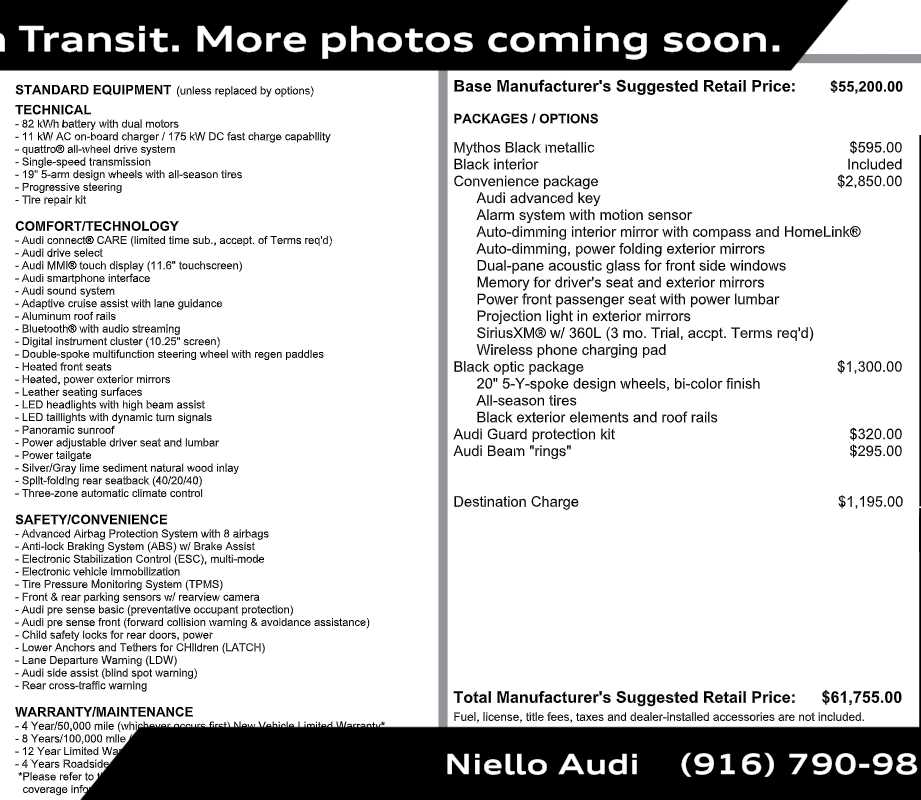 Used 2024 Audi Q4 e-tron Premium 55 quattro