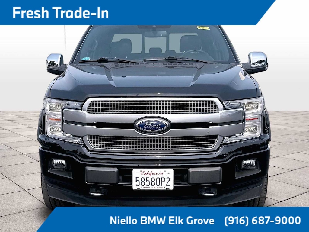 Used 2018 Ford F-150 Platinum 4WD Supercrew 5.5 Box 4WD SuperCrew 5.5 Box