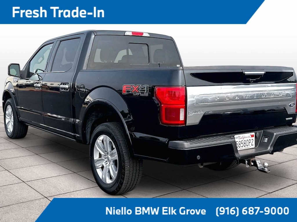 Used 2018 Ford F-150 Platinum 4WD Supercrew 5.5 Box 4WD SuperCrew 5.5 Box