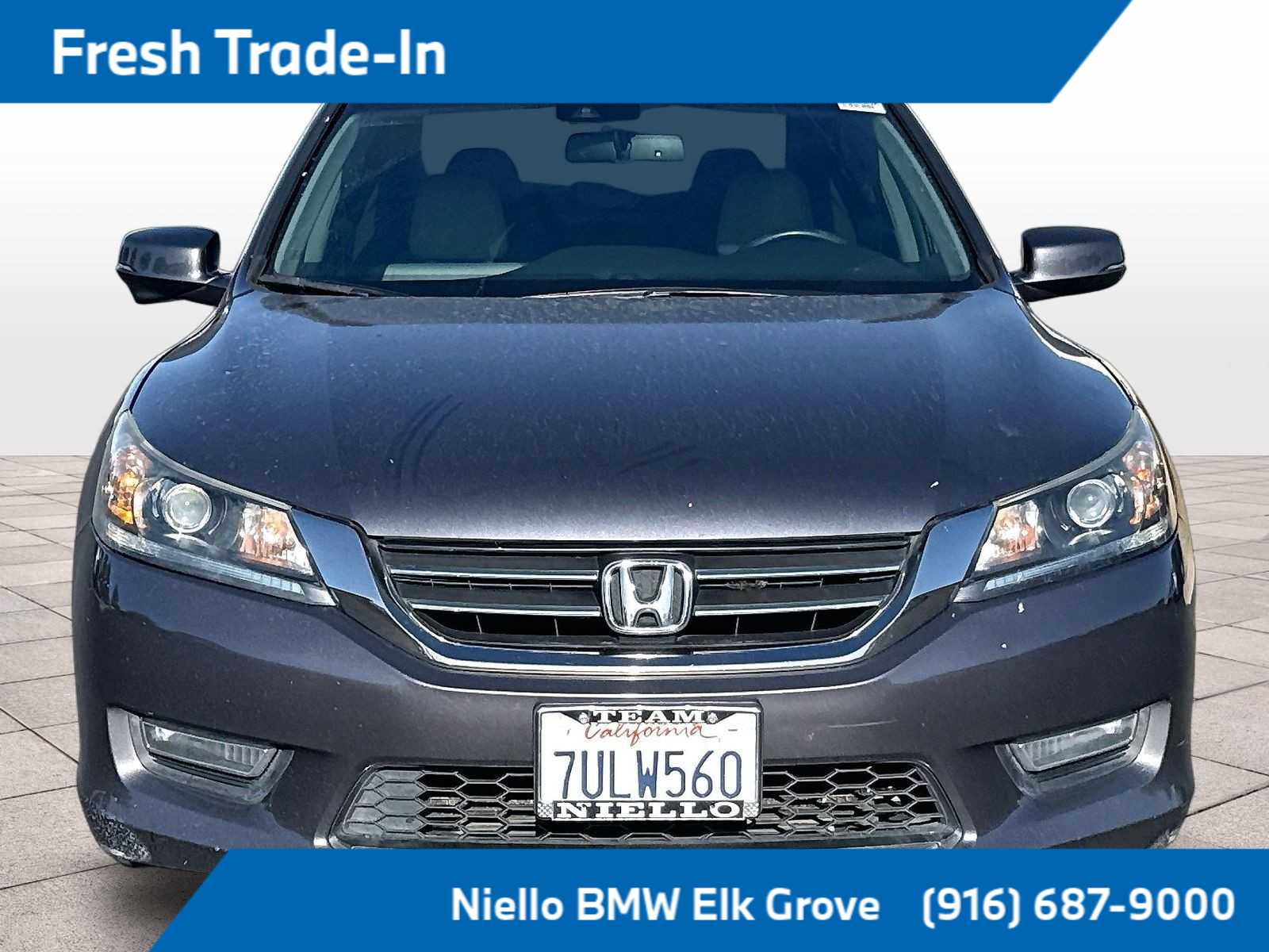 Used 2013 Honda Accord EX-L with VIN 1HGCR2F88DA175612 for sale in Elk Grove, CA