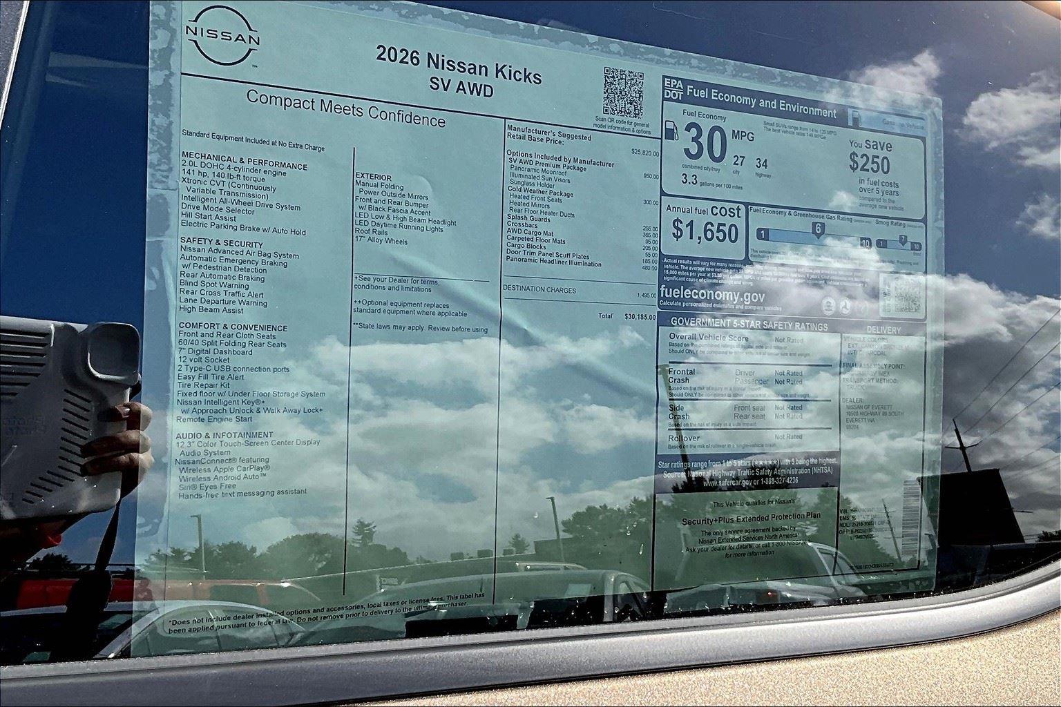 2026 Nissan KICKS SV AWD - Photo 15