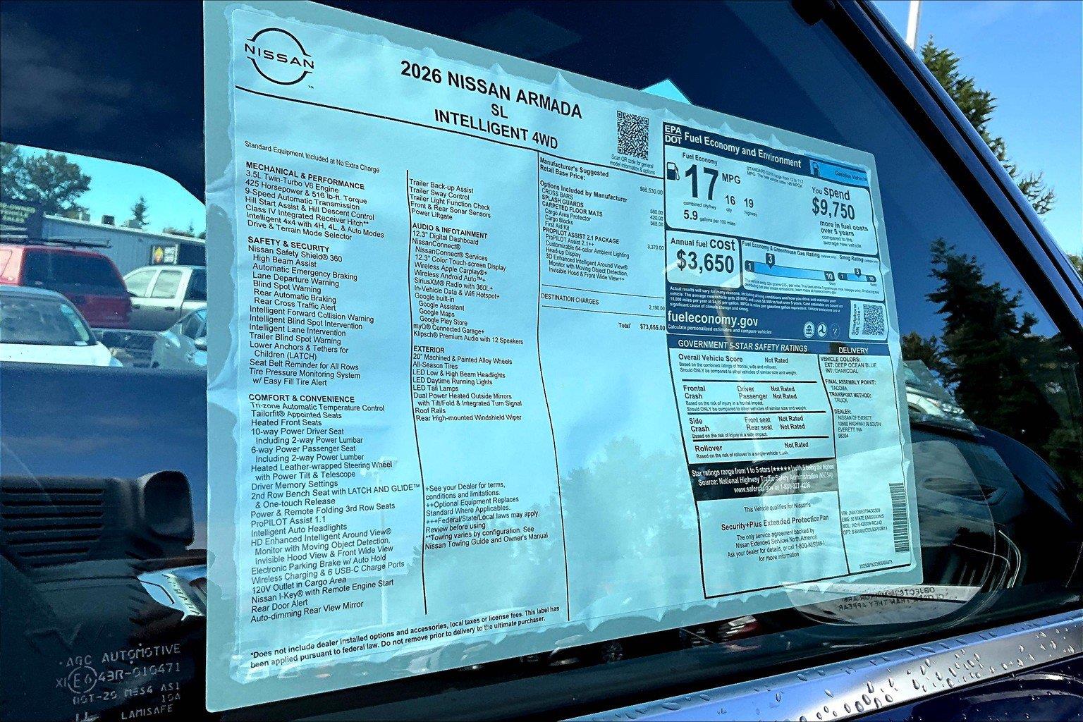 2026 Nissan Armada SL - Photo 15