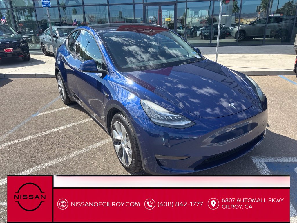 Used 2021 Tesla Model Y Long Range with VIN 5YJYGDEE9MF216690 for sale in Gilroy, CA