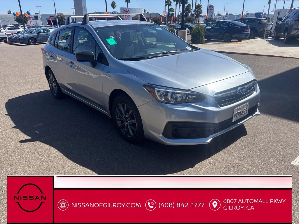 Used 2021 Subaru Impreza Base with VIN 4S3GTAB61M3701941 for sale in Gilroy, CA