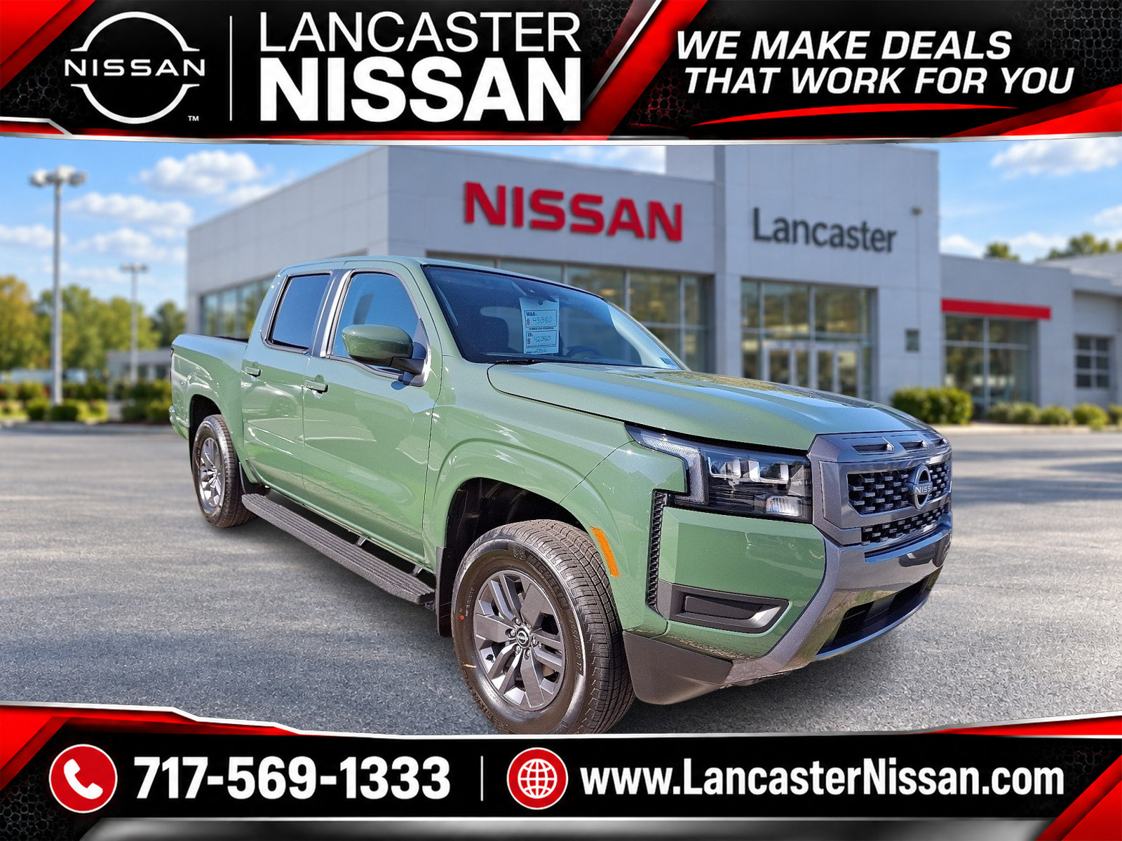 New 2026 Nissan Frontier SV Truck Crew Cab