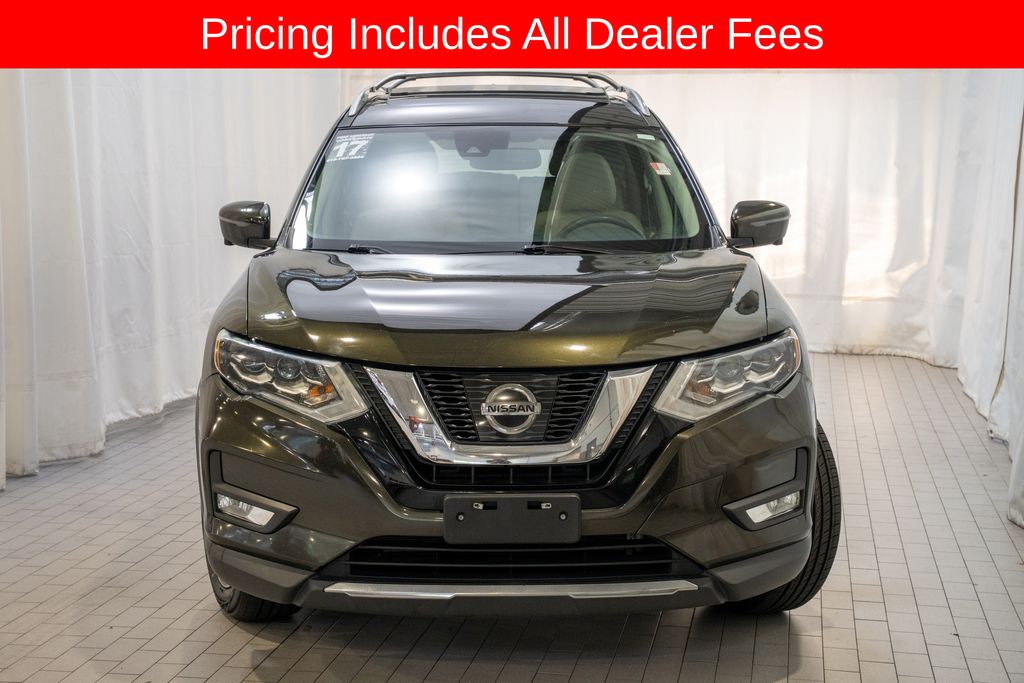 Used 2017 Nissan Rogue SL with VIN 5N1AT2MV1HC760845 for sale in Raleigh, NC