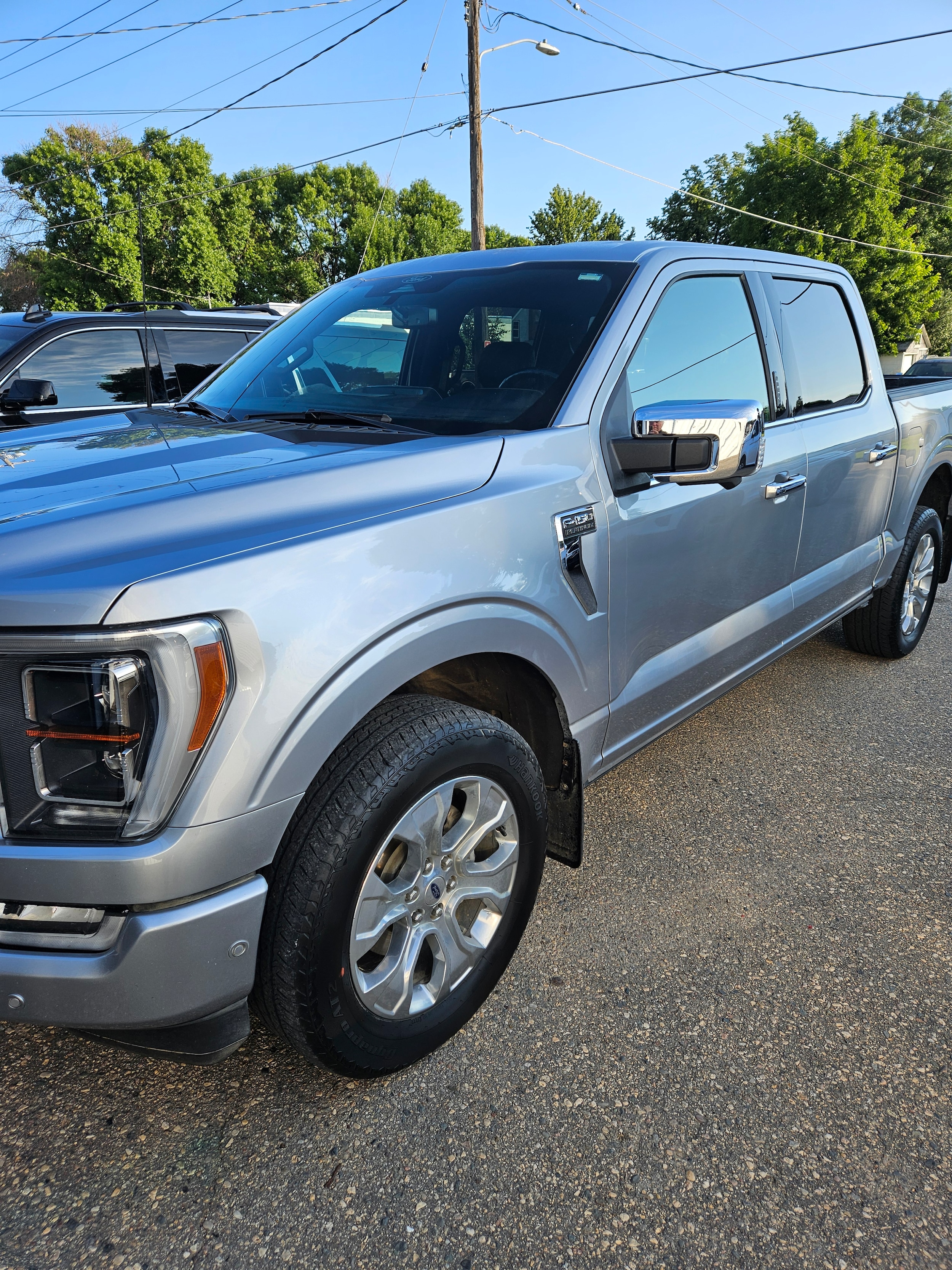 Used 2022 Ford F-150 Platinum with VIN 1FTFW1E89NFB58306 for sale in Kerkhoven, Minnesota