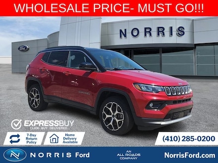 Used 2025 Jeep Compass Limited SUV for sale in Baltimore, MD