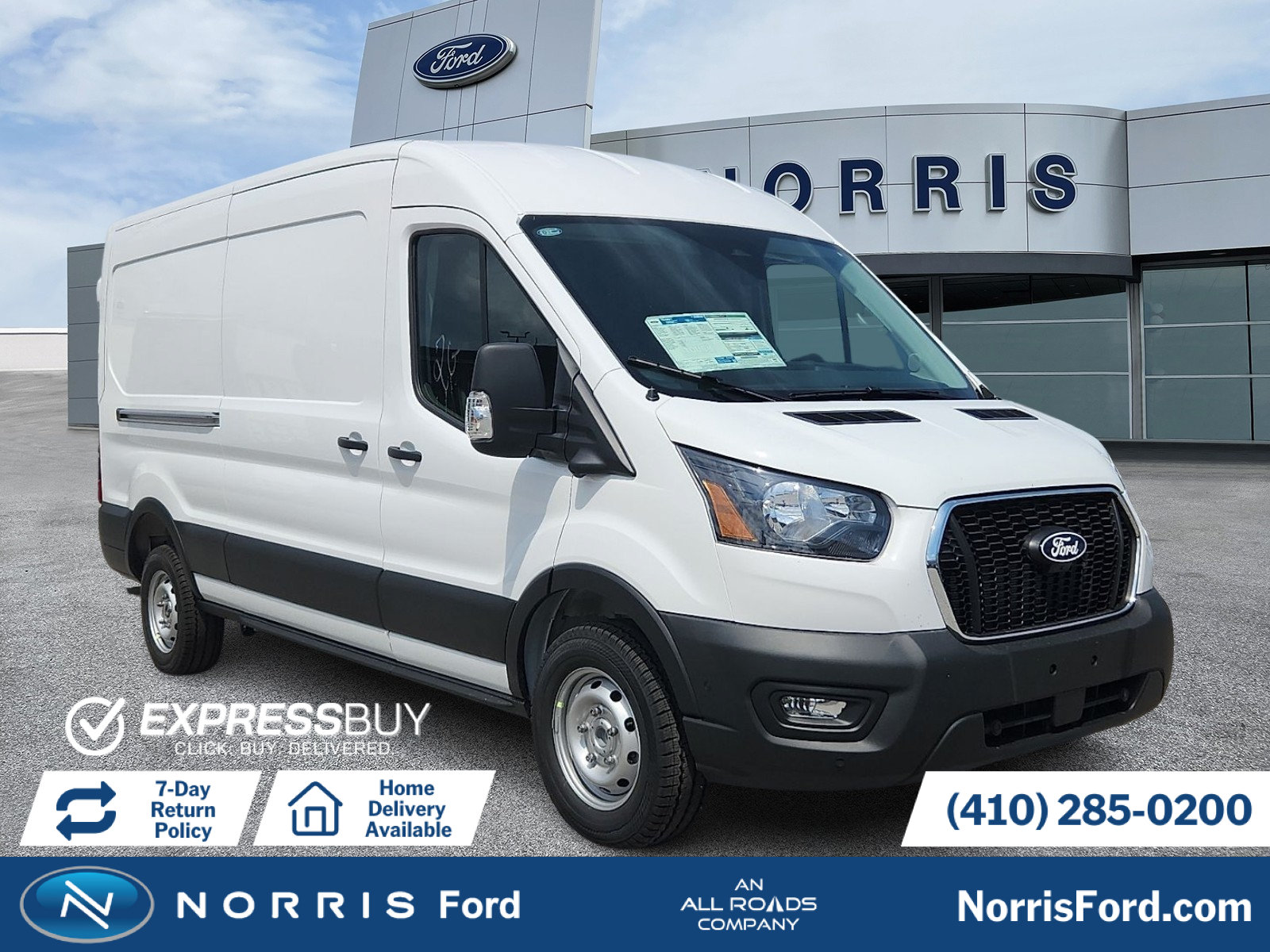 New 2026 Ford Transit Cargo Van Van Medium Roof Van