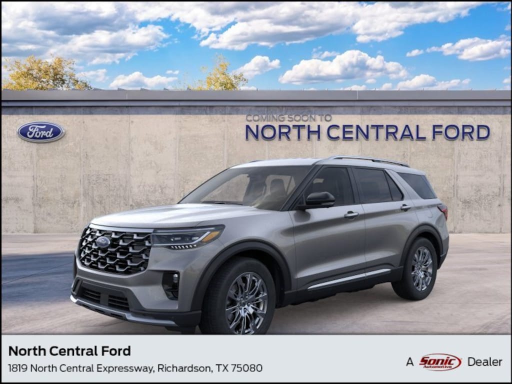New 2026 Ford Explorer Platinum SUV