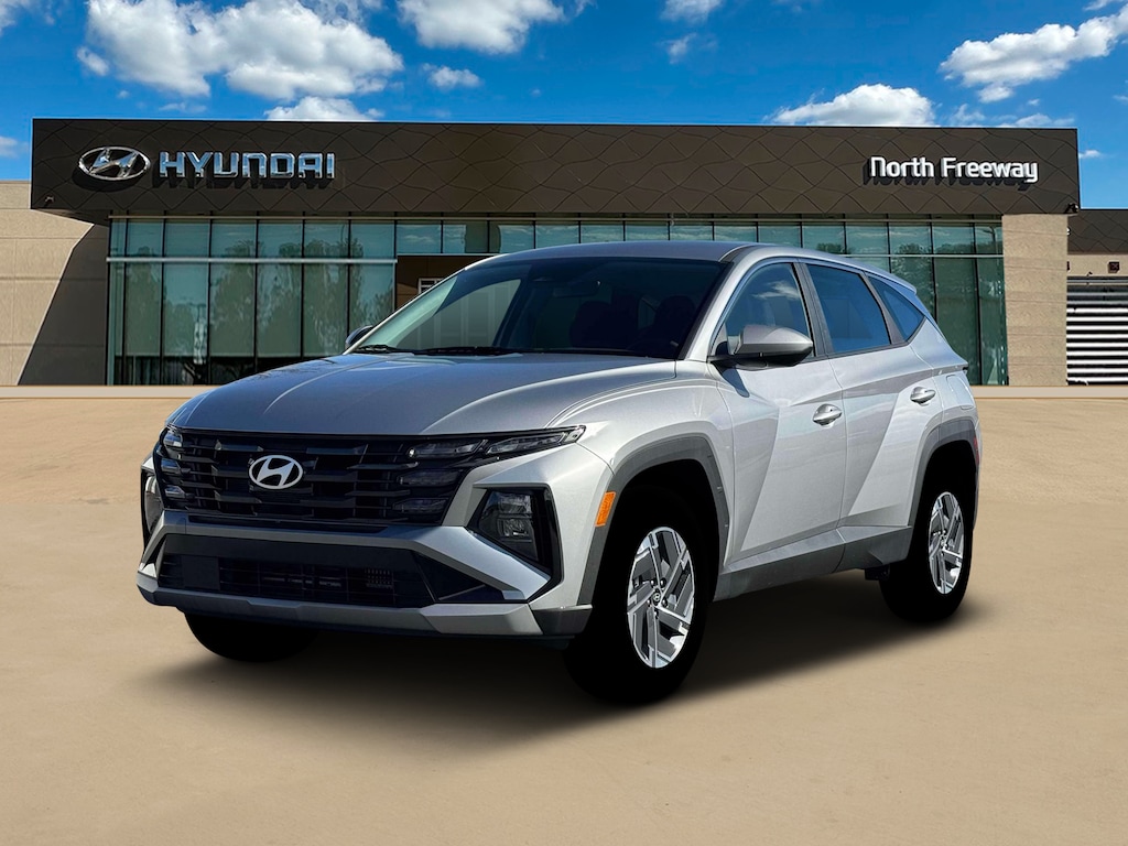 New 2026 Hyundai Tucson Hybrid Blue SUV