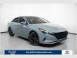 Used 2021 Hyundai Elantra Hybrid Blue Sedan