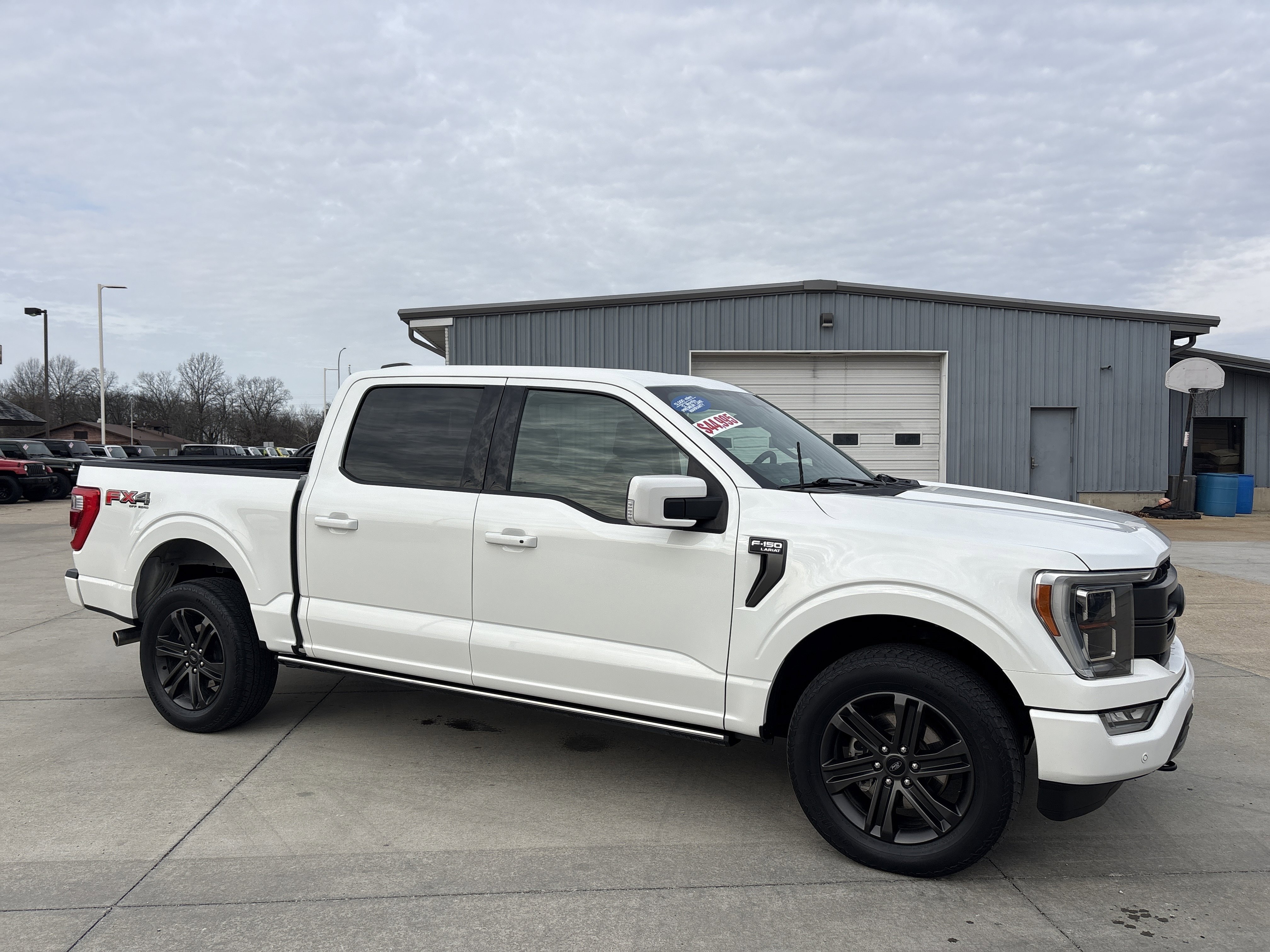 Used 2022 Ford F-150 Lariat FX4 Sport Truck SuperCrew Cab