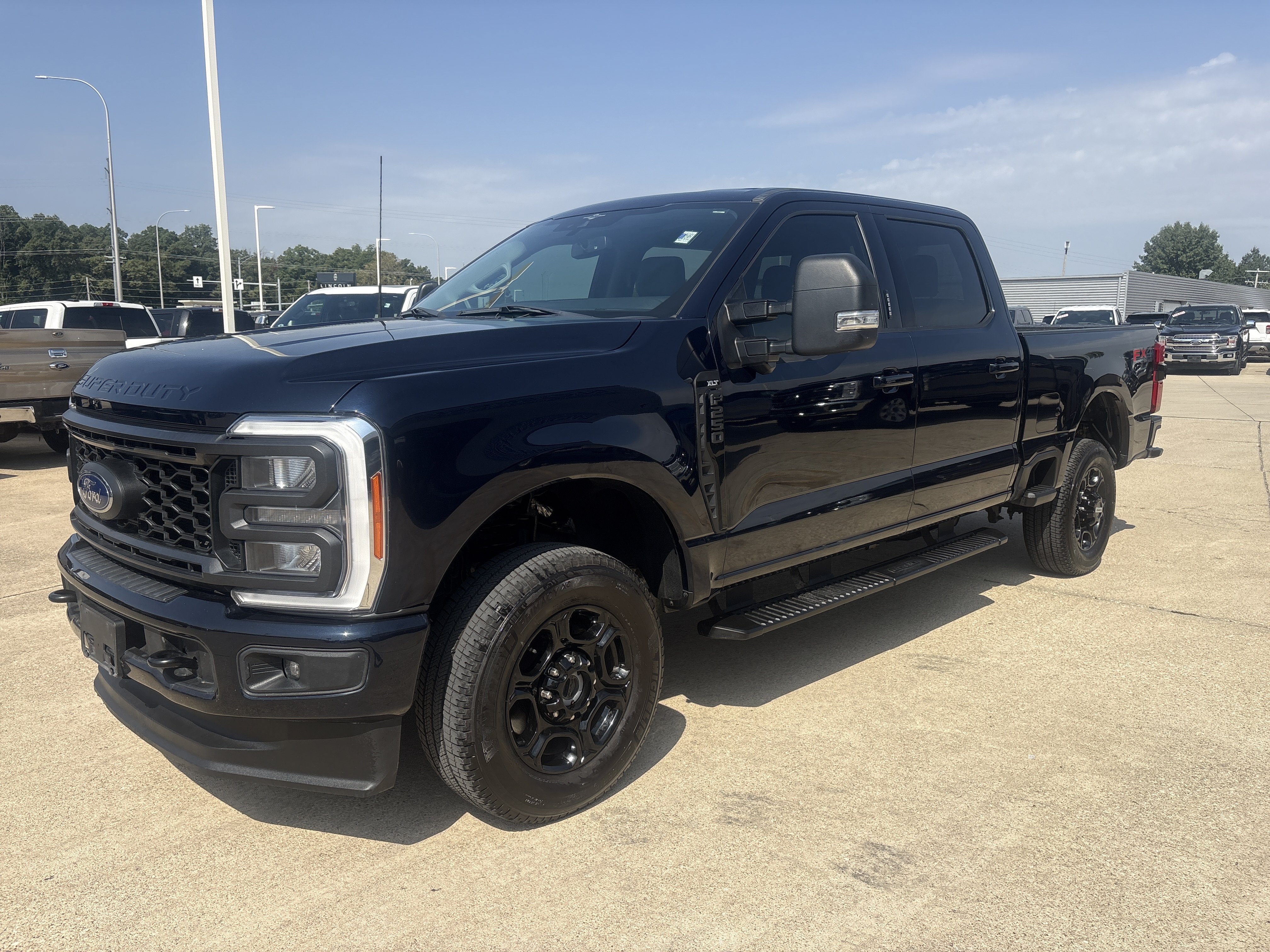 Used 2023 Ford F-250 XLT FX4 Premium Pkg. Black Appearance Pkg. Truck Crew Cab