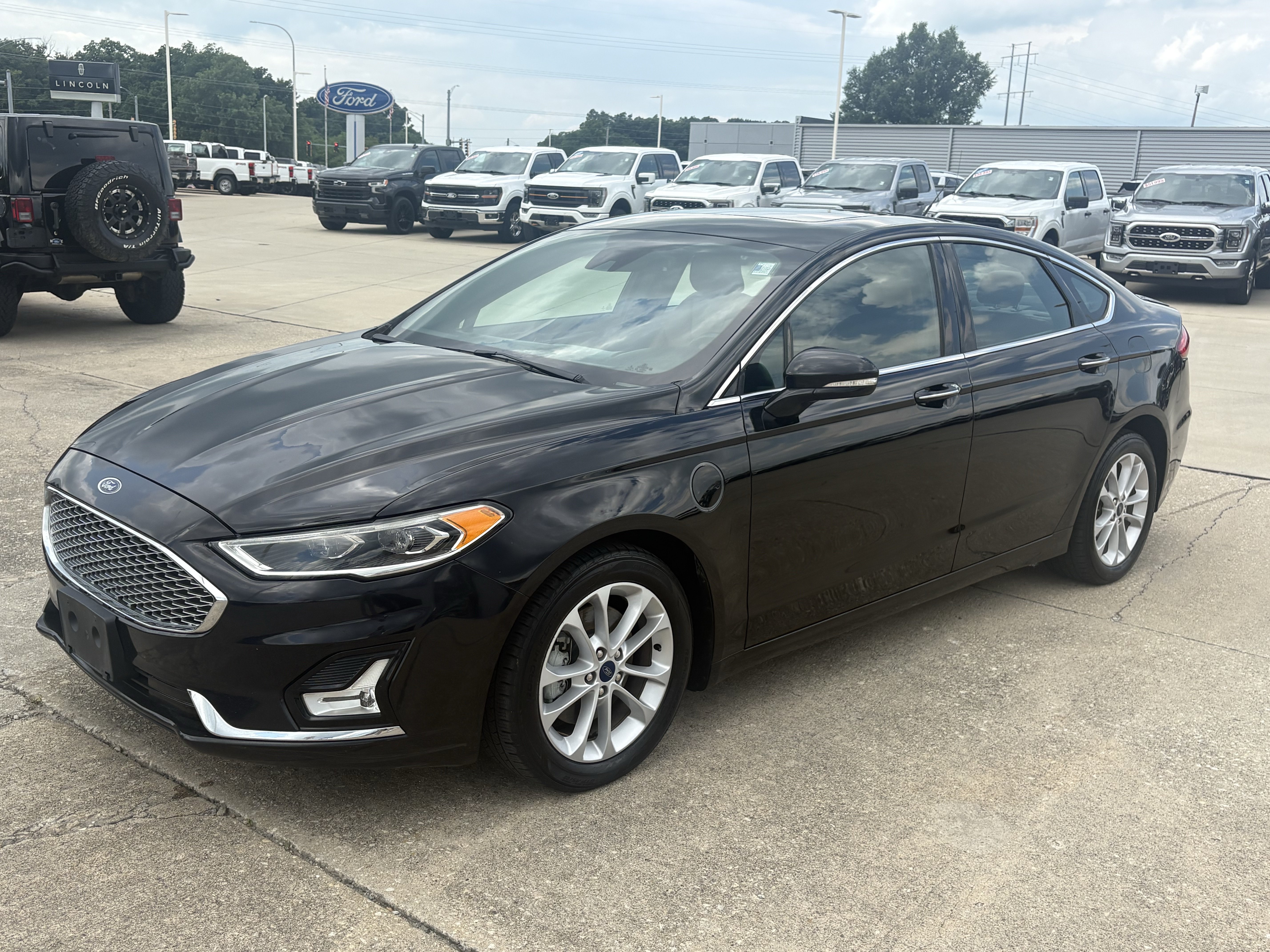 Used 2019 Ford Fusion Energi Titanium Sedan