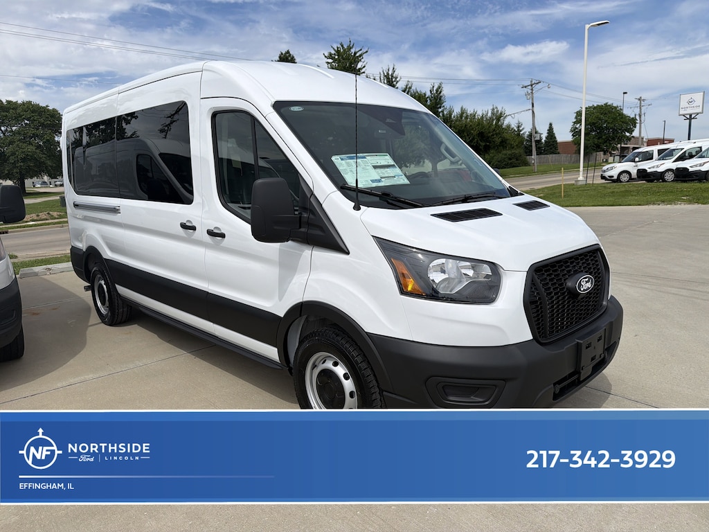 New 2026 Ford Transit-350 Passenger Wagon Medium Roof Van
