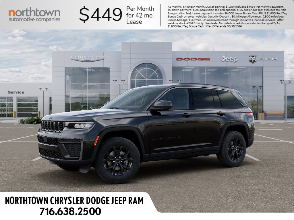 New 2026 Jeep Grand Cherokee Altitude Sport Utility
