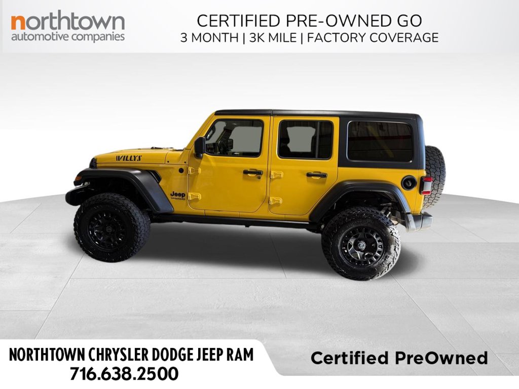 Used 2021 Jeep Wrangler Unlimited Willys SUV