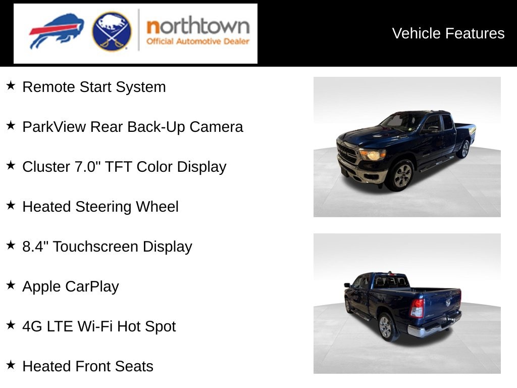 Used 2022 Ram 1500 Big Horn/Lone Star Truck Quad Cab