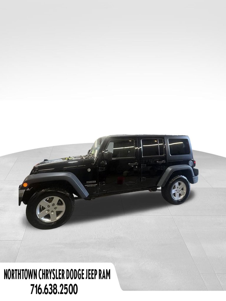 Used 2017 Jeep Wrangler Unlimited Sport S with VIN 1C4BJWDG6HL742378 for sale in Tonawanda, NY