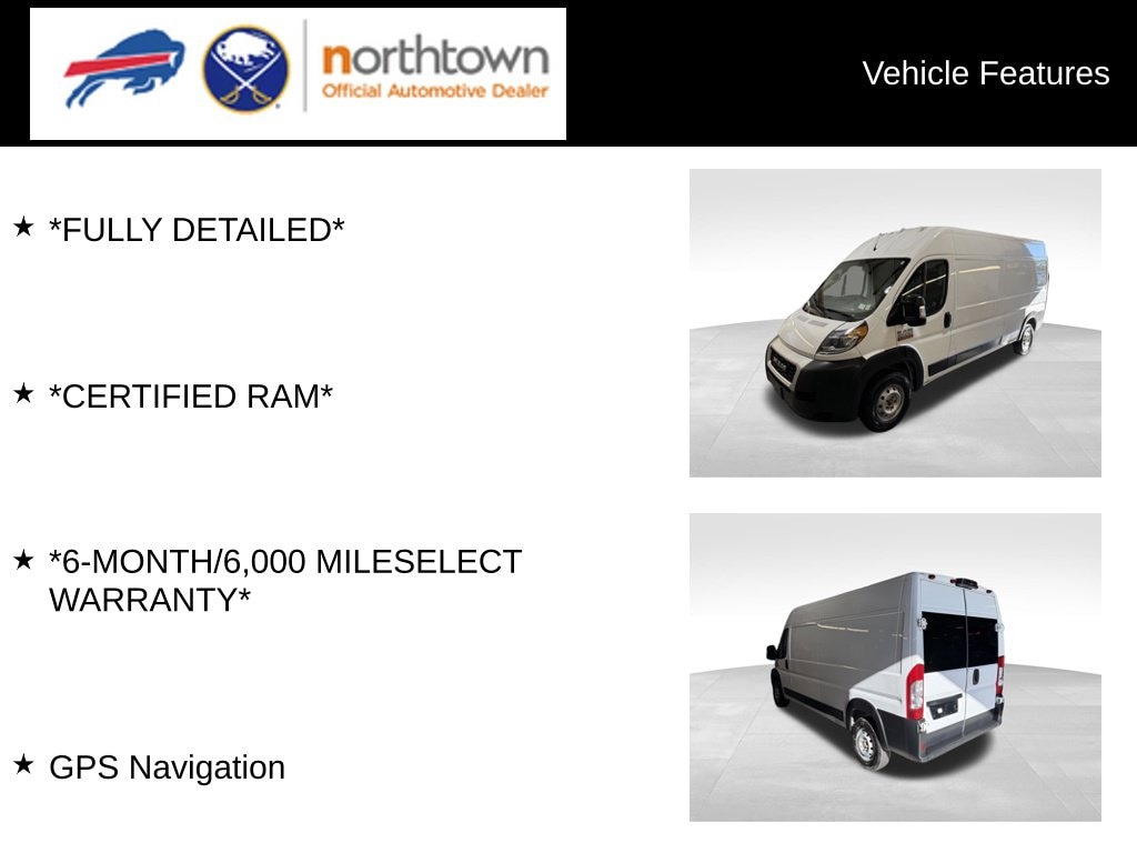 Used 2020 Ram Promaster 2500 High Roof Van Cargo Van