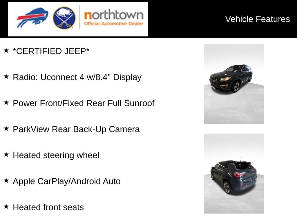 Used 2018 Jeep Compass Limited SUV