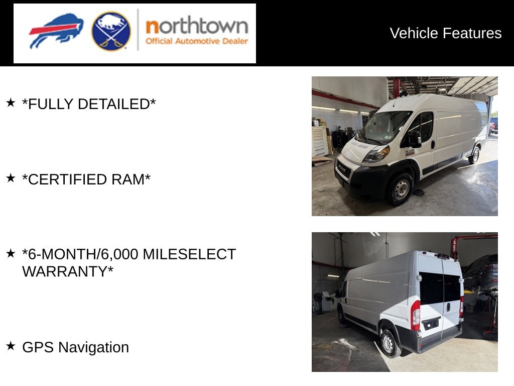 Used 2020 Ram Promaster 2500 High Roof Van Cargo Van