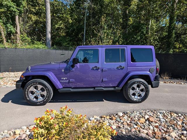 Used 2017 Jeep Wrangler JK Unlimited Sahara 4x4 SUV