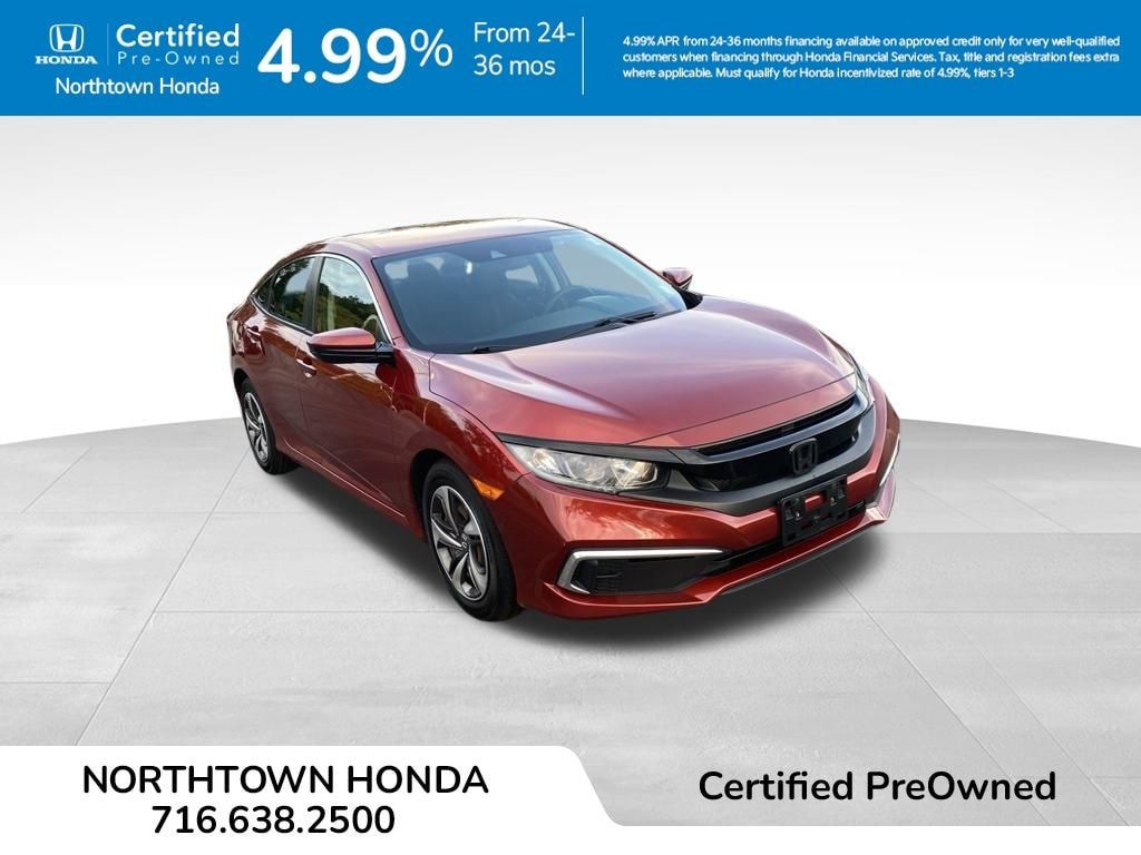 Certified 2020 Honda Civic LX Sedan
