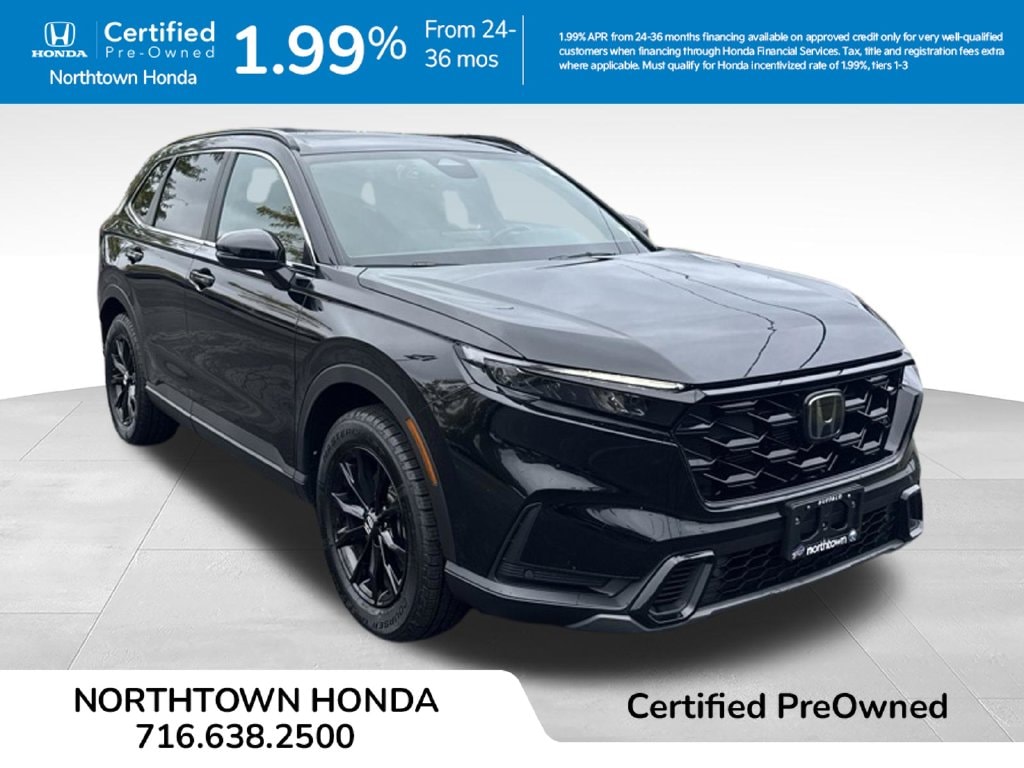 Certified 2025 Honda CR-V Hybrid Sport-L SUV